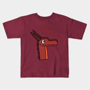 Aries the SkyWing hybrid Kids T-Shirt